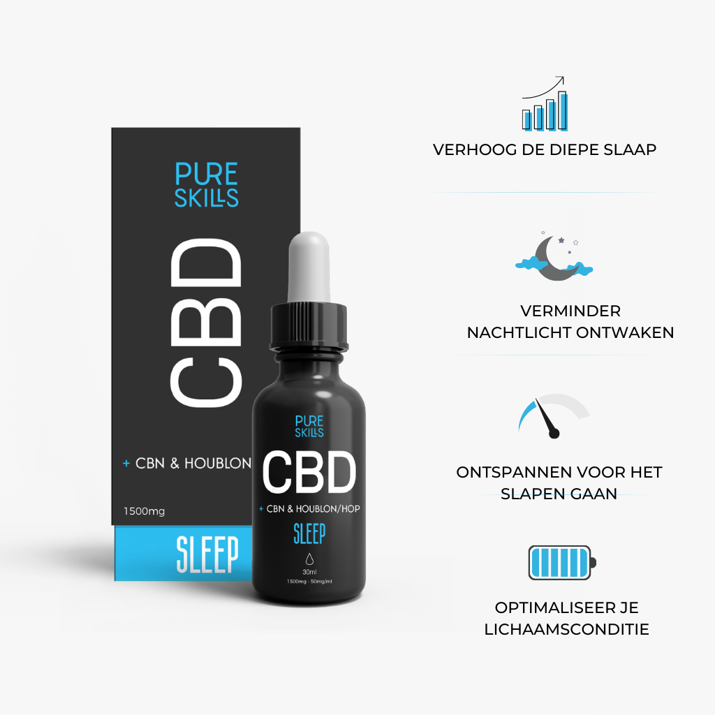 CBD-olie voor slaap.