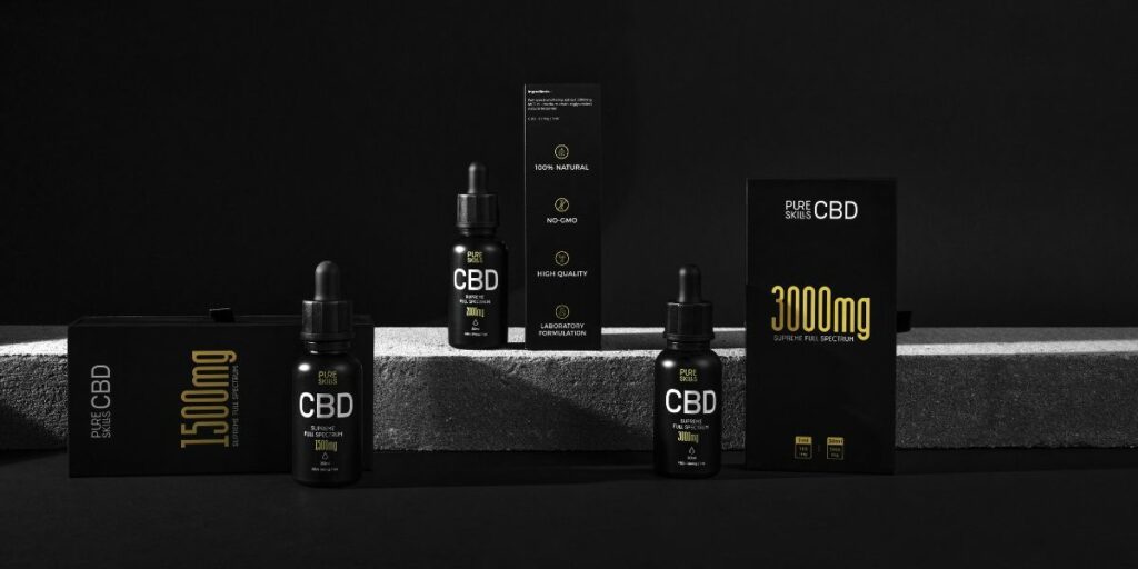 Huile CBD préssée à froid