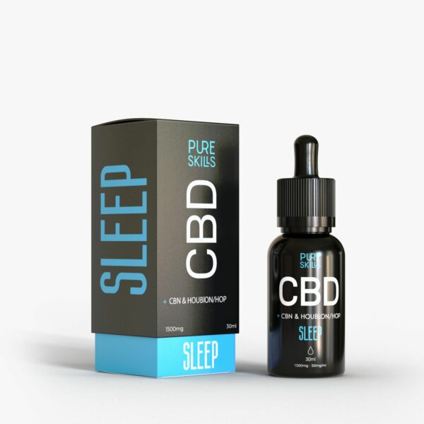 Huile CBD sommeil, cbd + CBN, huile de CBD, huile de CBN